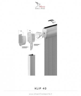 zanzariera verticale klip 40